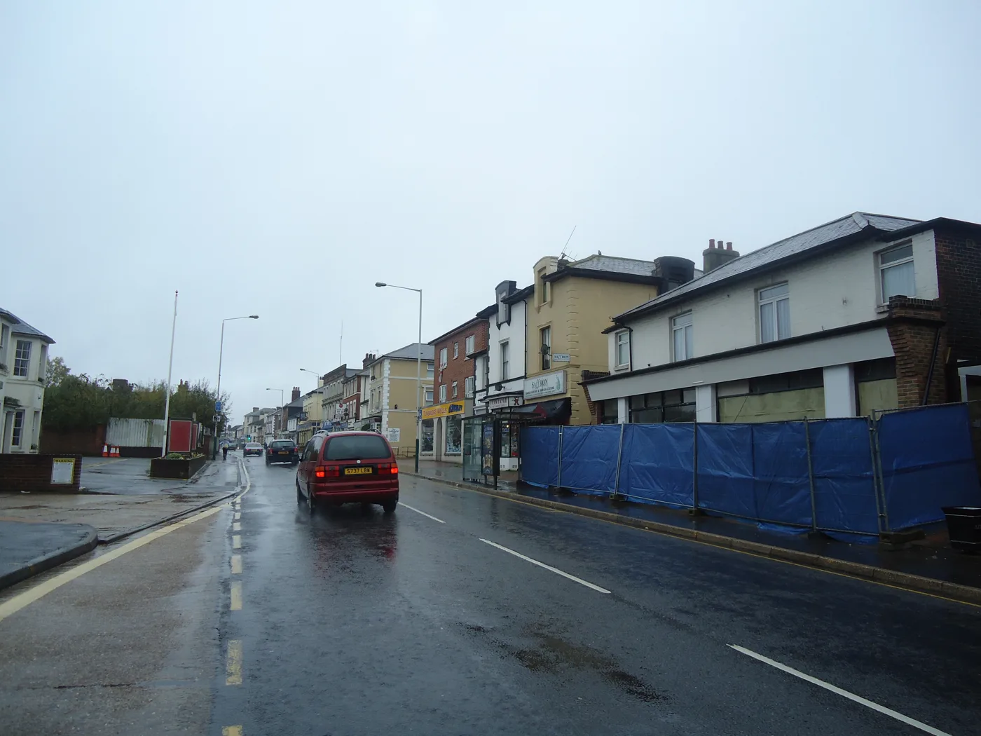 London Road, Southborough. None of the businesses visible in the picture is named in this article